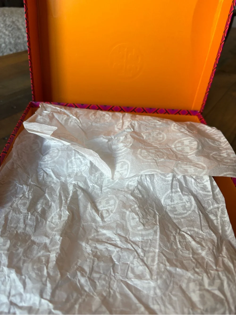 NIB Tory Burch tan wedges